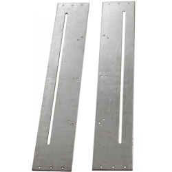 Pair of Slotted Fixing Plates Pair of Slotted Fixing Plates