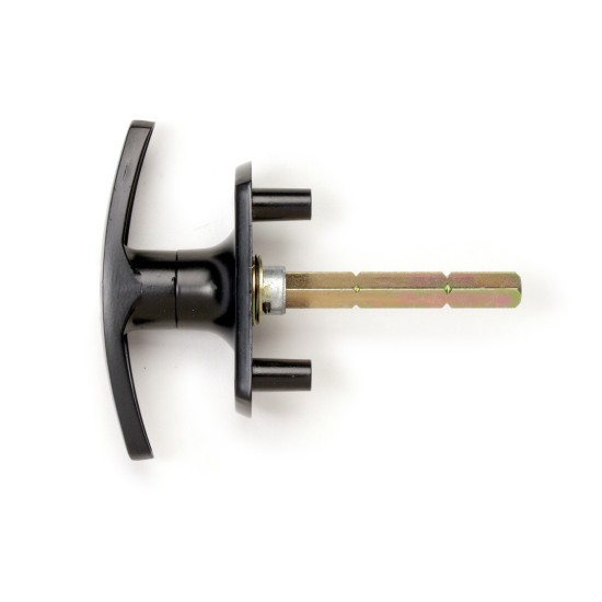Henderson T-Handle Lock 18mm Spigots - Black - MADE IN THE UK Henderson T-Handle Lock 18mm Spigots - Black - MADE IN THE UK