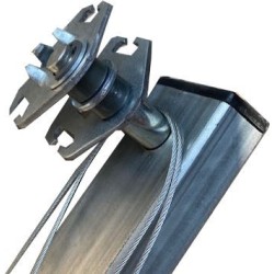 Wessex Double Width Door Slideaway Lift Pivot Link Arms - Multi Spring Wessex Double Width Door Slideaway Lift Pivot Link Arms - Multi Spring