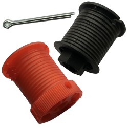 Wessex CD Professional Safelift Pulley Drums RED & BLACK Wessex CD Professional Safelift Pulley Drums RED & BLACK