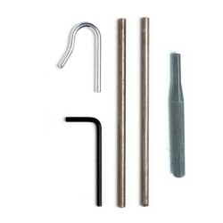 Canopy Door Spring Tensioning Kit with 4mm Pin Punch Canopy Door Spring Tensioning Kit with 4mm Pin Punch
