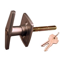 Golmet / Haskins T-handle Garage Door Lock