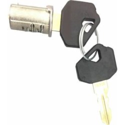 Garage Door Systems GDS Inline Roller Shutter Lock 9.5" - Barrel & 2 Keys Garage Door Systems GDS Inline Roller Shutter Lock 9.5" - Barrel & 2 Keys