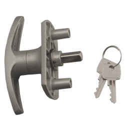 Henderson T-Handle Lock 18mm Spigots Short Shaft Henderson T-Handle Lock 18mm Spigots Short Shaft