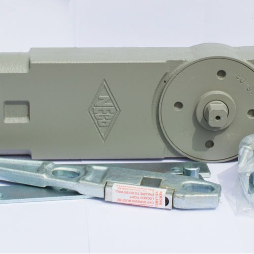 Neco Concealed Variable Transom Door Closer - None Hold Open Neco Concealed Variable Transom Door Closer - None Hold Open