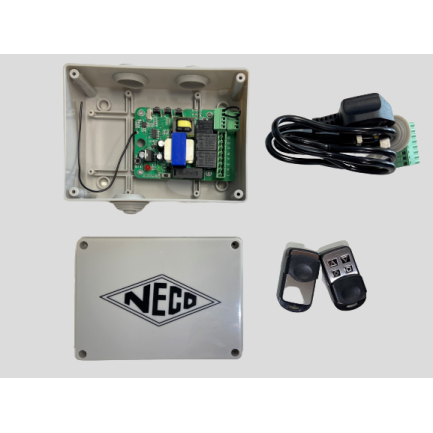 NECO Eco Roller Shutter Remote Control 230V & 2 Handsets - Waterproof Box NECO Eco Roller Shutter Remote Control 230V & 2 Handsets - Waterproof Box