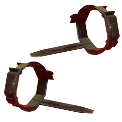 Pair of 60mm Collar Rings to suit D1806M Pair of 60mm Collar Rings to suit D1806M