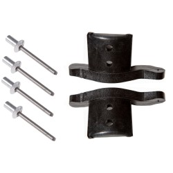 PAIR Roller Shutter Door END LOCKS for 77mm slat (lath) PAIR Roller Shutter Door END LOCKS for 77mm slat (lath)