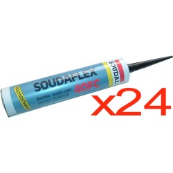 24 x SOUDAFLEX 40FC Adhesive HEAVY DUTY SEALANT 310ml Tubes - Black 24 x SOUDAFLEX 40FC Adhesive HEAVY DUTY SEALANT 310ml Tubes - Black