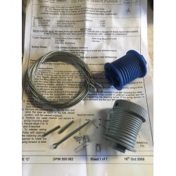 Wickes / B&Q GENUINE CD Professional Safelift Pulley Drums & Cables Wickes / B&Q GENUINE CD Professional Safelift Pulley Drums & Cables