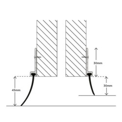 Garage Door Bottom Rubber Blade Seal Draught Strip Garage Door Bottom Rubber Blade Seal Draught Strip