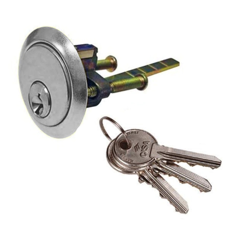 Filuma / Bolton Gate Sectional Garage Door Rim Lock Cylinder